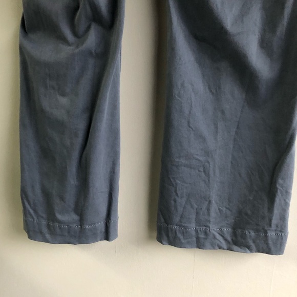 Caslon Retro Khaki Pants Style Wide Leg Mid Rise Casual Pants Gray Size 2 - Picture 16 of 16